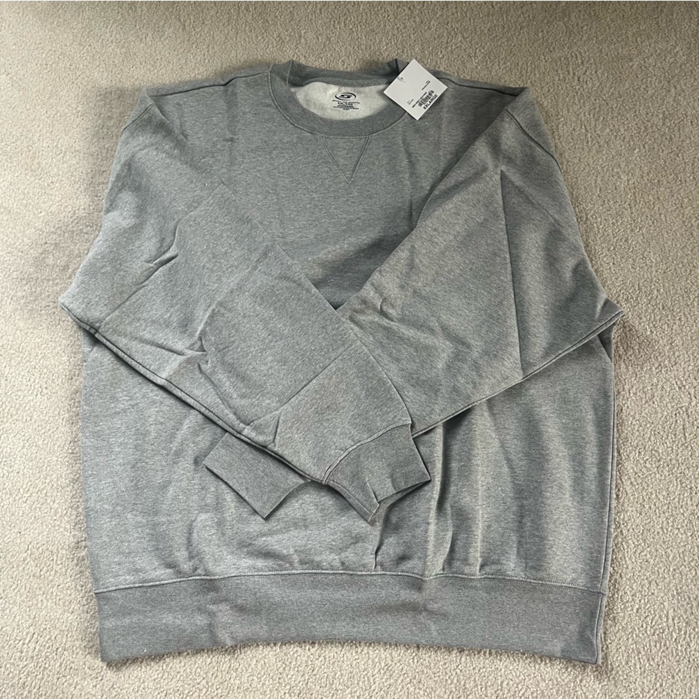 Simply for Sports Men’s Gray Crewneck NWT